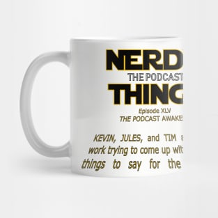 Nerdy Things Wars Logo Mug